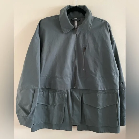New! Lululemon Green Jacket - Picture 4 of 7